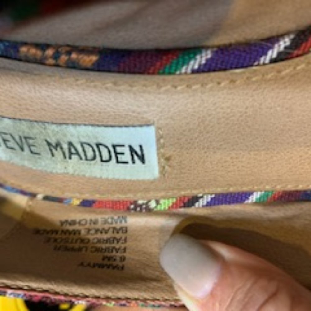 Steve Madden Boho Fabric Wedge - image 4